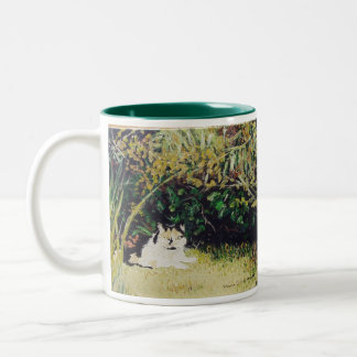 Pantoffel-Malen Zweifarbige Tasse
