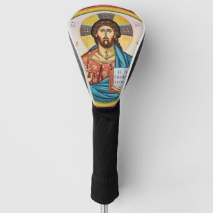 Pantokrator Lord of All Orthodox Christlich Icon Golf Headcover