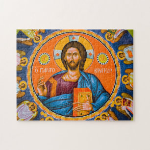 Pantokrator Lord of All Orthodox Christlich Icon Puzzle
