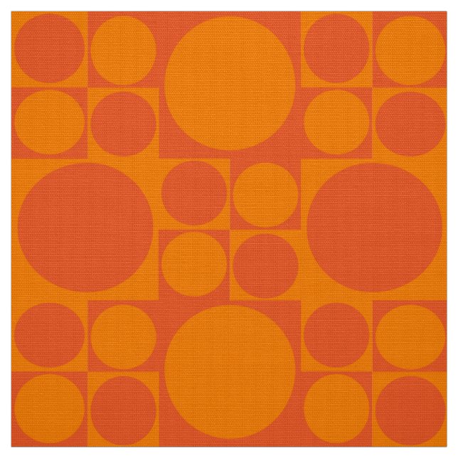 panton inspiriertes orange Gewebe Stoff (Muster)