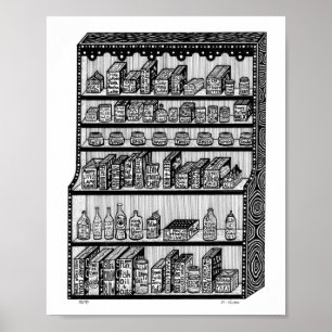 Pantry-Plakat Poster