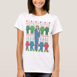 Pantsuit Nation Ugly Christmas Sweater T - Shirt