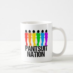 Pantsuit-Nations-Regenbogen-Frauen Kaffeetasse