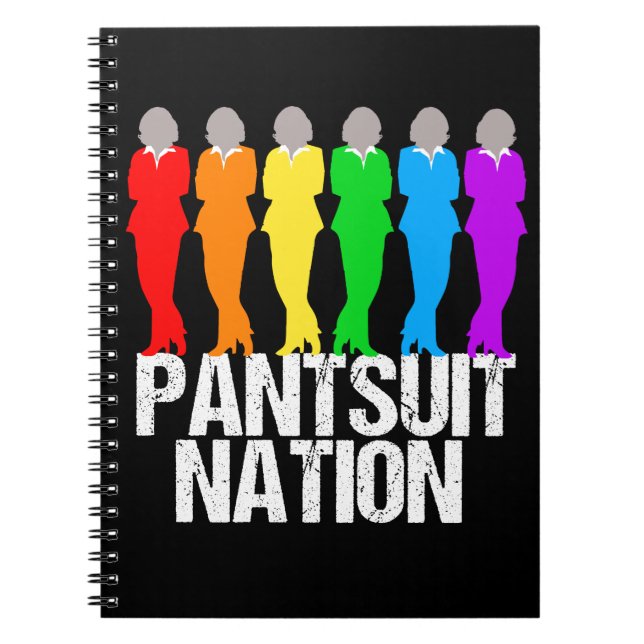 Pantsuit-Nations-Regenbogen-Frauen Notizblock (Vorderseite)