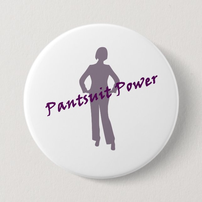 Pantsuit-Power-Knopf für nastywoman Button (Vorderseite)