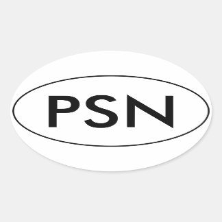 PantsuitNation Oval Car Sticker | PSN | Pantsuit