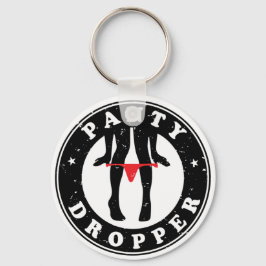 Panty Dropper Custom-Cut Vinyl Sticker Schlüsselanhänger