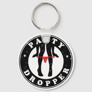 Panty Dropper Custom-Cut Vinyl Sticker Schlüsselanhänger
