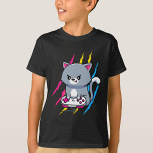 Panual Gaymer Geek Stolz Lgbt Videospiel Liebhaber T-Shirt