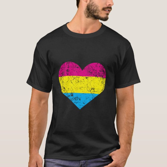 Panual He Lgbtq Pride Month Flag T-Shirt (Vorderseite)
