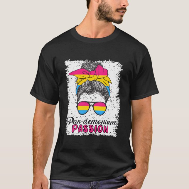 Panual Joke Pan-Demonium Passion Panual Flag T-Shirt (Vorderseite)
