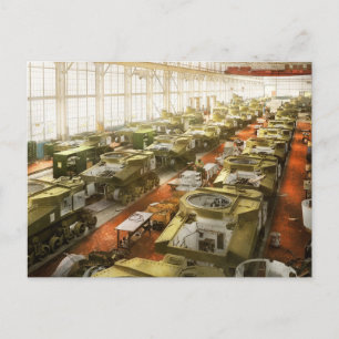Panzer - Fabrik - Panzer für die Erinnerungen 1941 Postkarte
