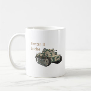 Panzer II Luchs Deutscher WW2-Kampftank Kaffeetasse