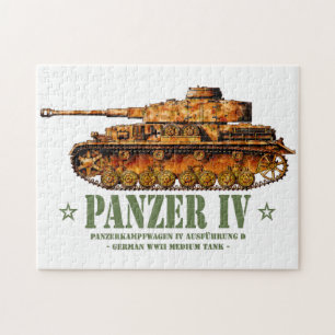 Panzer IV D Zweiter Weltkrieg Mittelalter Zweiter  Puzzle