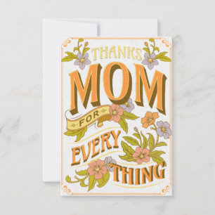 Panzer Mama für alles Dankeskarte