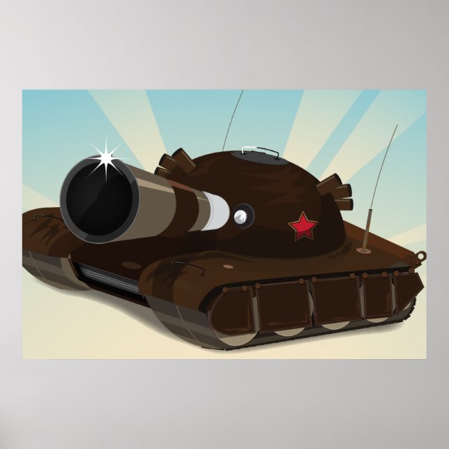 Panzer Poster (Vorne)