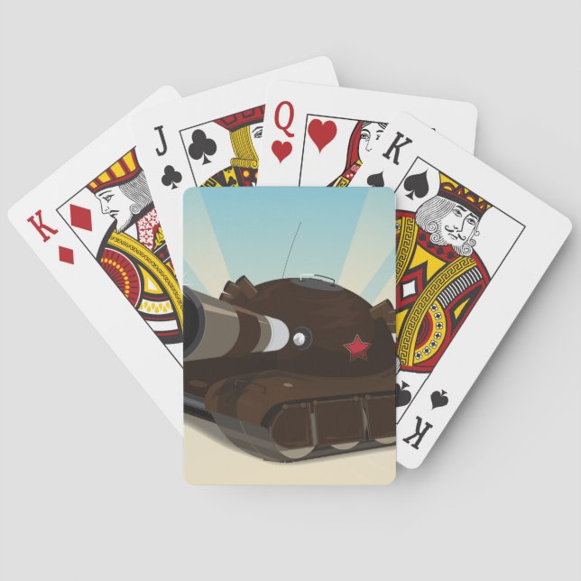 Panzer Spielkarten (Rückseite)