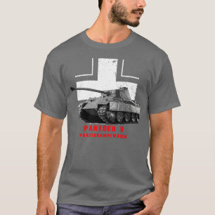 Panzerkampfwagen Panther V Militärpanzer WW2 T-Shirt