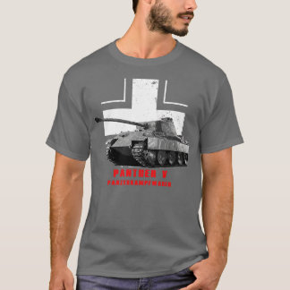 Panzerkampfwagen Panther V Militärtank WW2 T-Shirt