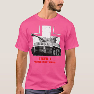 Panzerkampfwagen Tiger I Militärtank WW2 T-Shirt