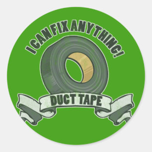 Panzerklebeband, kann ich alles regeln runder aufkleber
