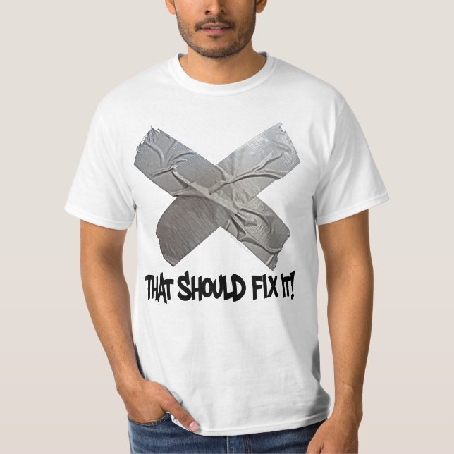 Panzerklebeband sollte es regeln T-Shirt (Vorderseite)