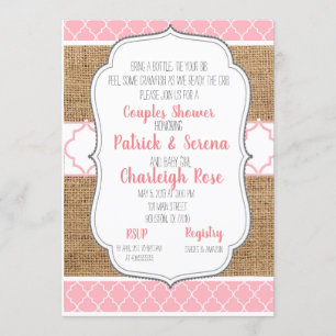 Panzerkrebs-Paar-Dusche Einladung