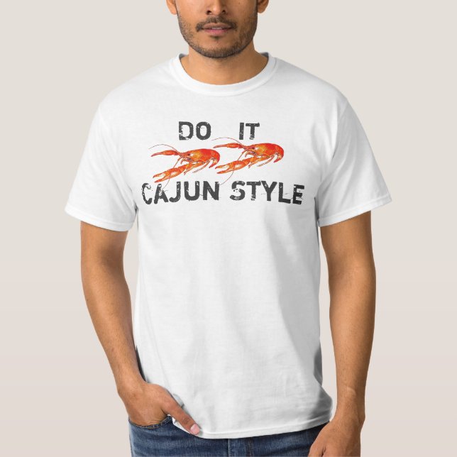 Panzerkrebse tun es Cajun Art 2 T-Shirt (Vorderseite)