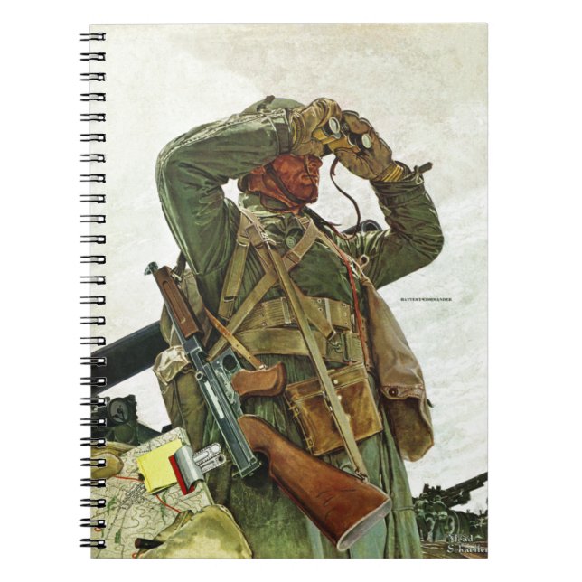 Panzerpatrouille Notizblock (Vorderseite)