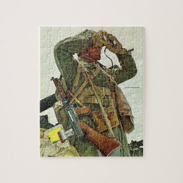 Panzerpatrouille Puzzle (Vertikal)