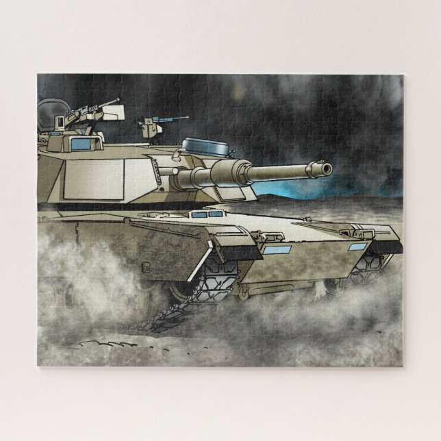 Panzerpuzzle des Golf War Journal M1 Puzzle (Horizontal)