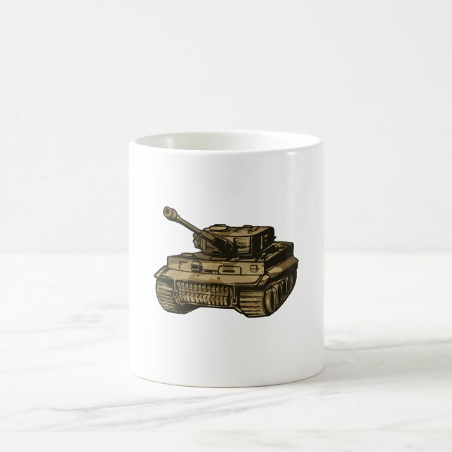 Panzertank Kaffeetasse (Mittel)