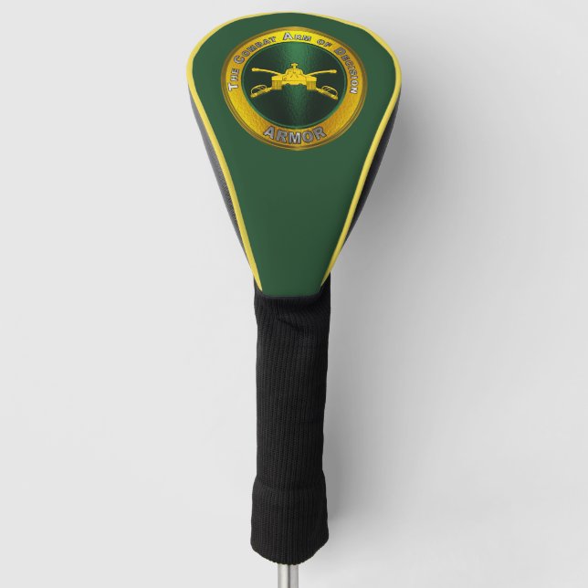 Panzerung  golf headcover (Vorderseite)