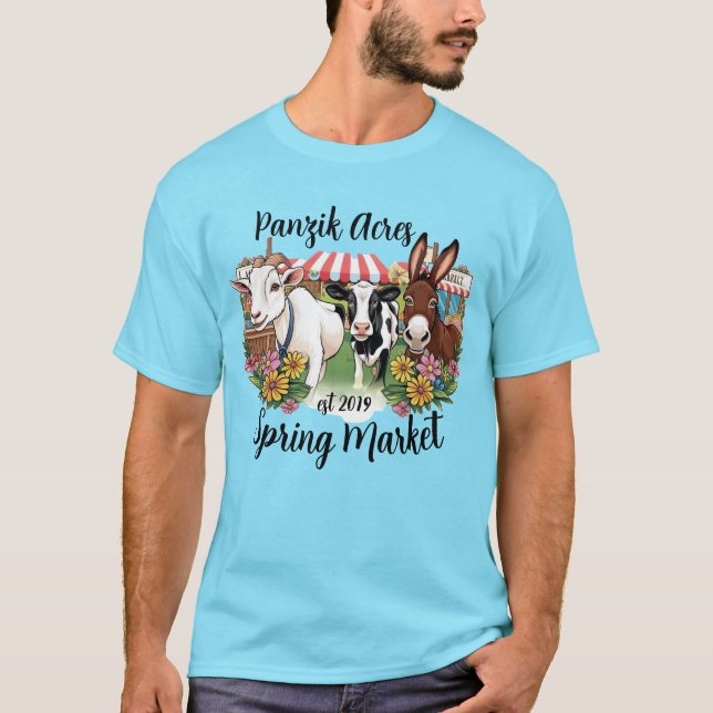 Panzik Acres Spring Market T-Shirt (Vorderseite)