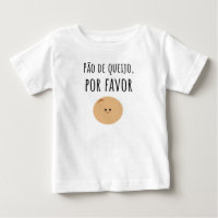 Pão de Queijo Brazilian Baby Shirt