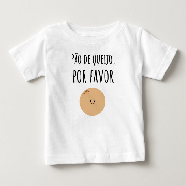 Pão de Queijo Brazilian Baby Shirt (Vorderseite)