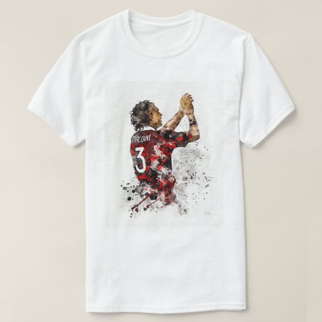 Paolo Maldini T-Shirt (Design vorne)
