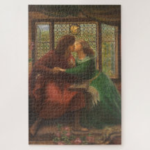 Paolo und Francesca da Rimini (von Rossetti)
