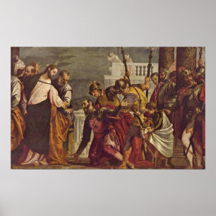 Paolo Veronese - Christus und Befehlshaber von Poster