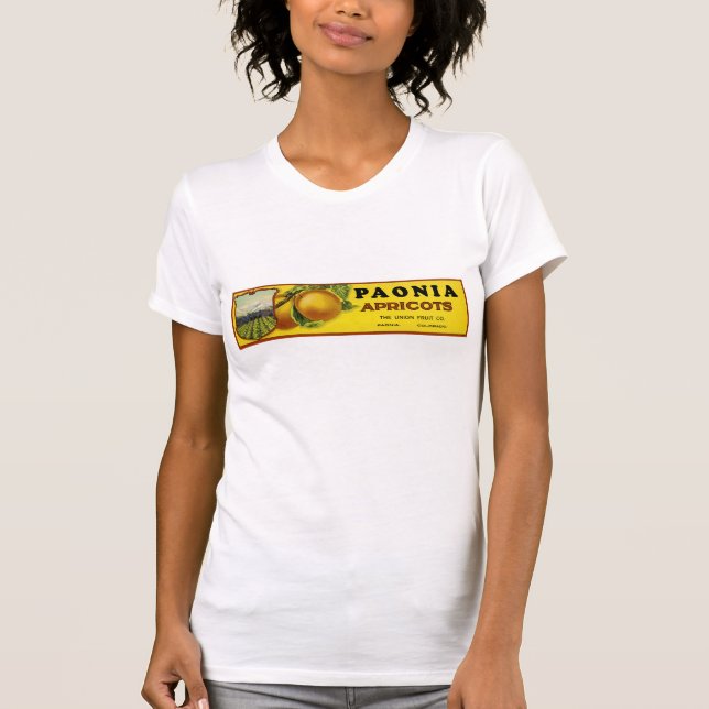 Paonia Apricots - Filmtabletten T-Shirt (Vorderseite)