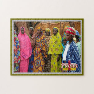 Paoua - Les femmes - Puzzle
