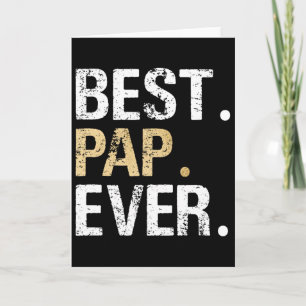 Pap Geschenk von Enkelin Enkel Best Pap  Karte