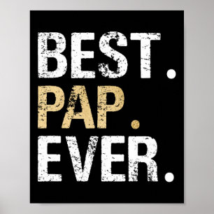 Pap Geschenk von Enkelin Enkel Best Pap Poster