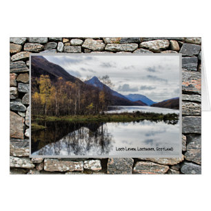 Pap of Glencoe und Loch Leven Schottland Landschaf