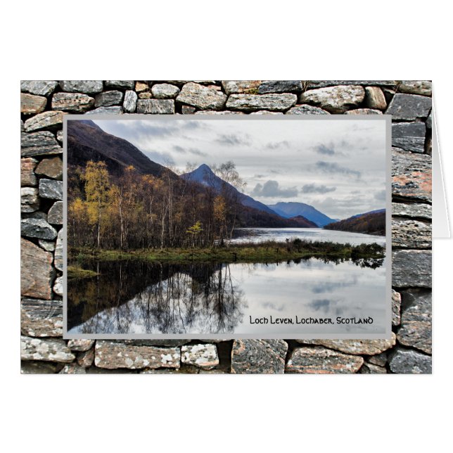 Pap of Glencoe und Loch Leven Schottland Landschaf (Vorderseite (Horizontal))