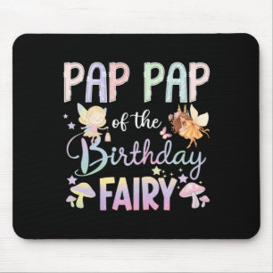 Pap Pap der Geburtstagsfee kleines Mädchen Magie Mousepad