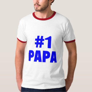 Papa #1 (blau) T-Shirt
