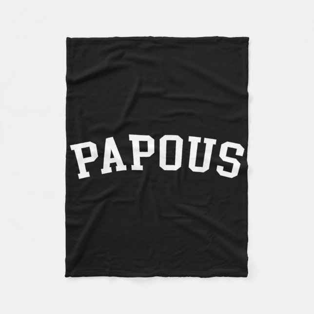 Papa _1 fleecedecke (Vorderseite)
