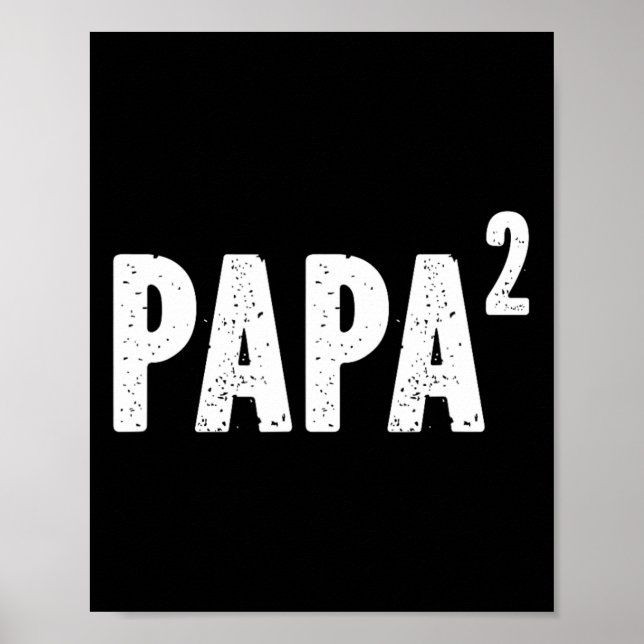 Papa 2 Papa Kneipe für Großmutter Poster (Vorne)