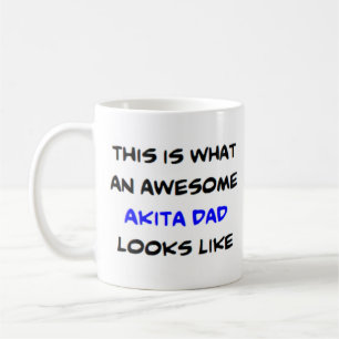 Papa akita, phantastisch kaffeetasse